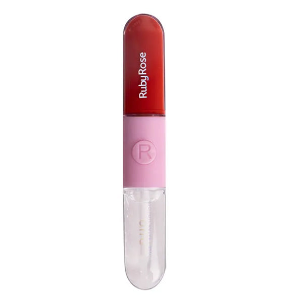Ruby Rose Duo Gloss + Lipstick - D01