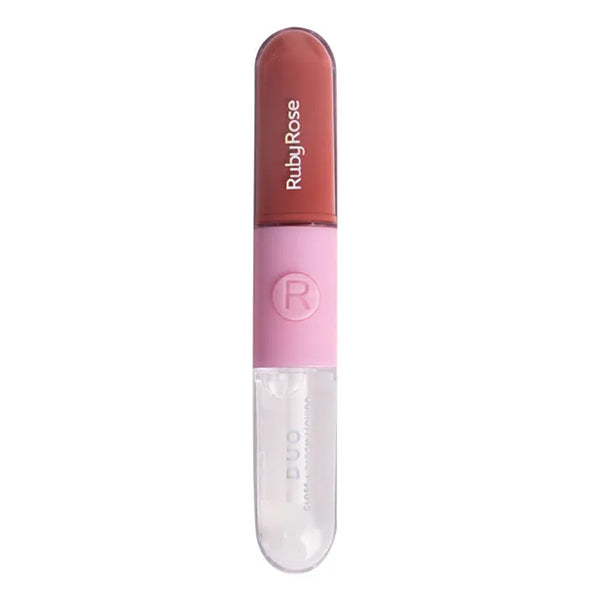 Ruby Rose Duo Gloss + Lipstick - D02