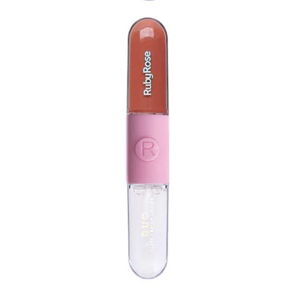 Ruby Rose Duo Gloss + Lipstick - D08