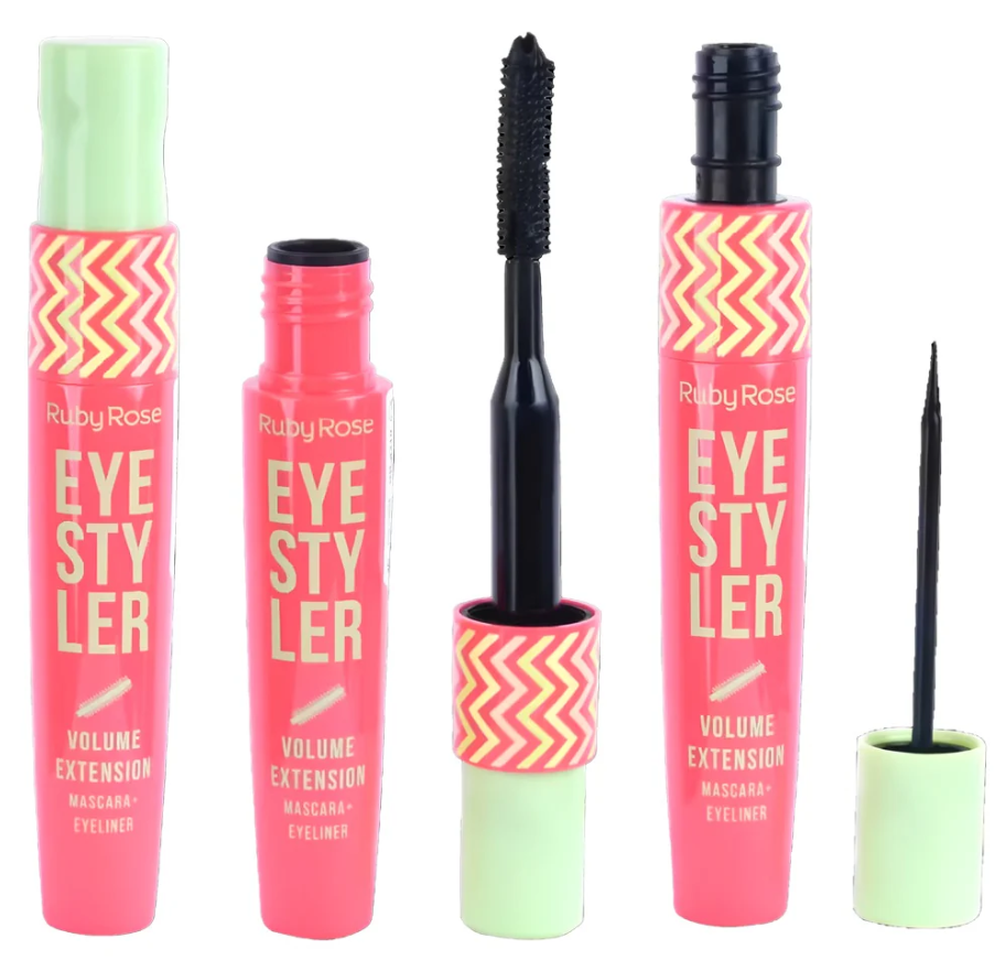 Ruby Rose Eyestyler 2-in-1 – Mascara + Eyeliner - L2 Volume Extension