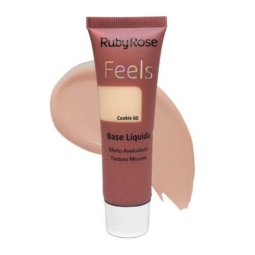 Ruby Rose Feels Liquid Foundation - Cookie 60