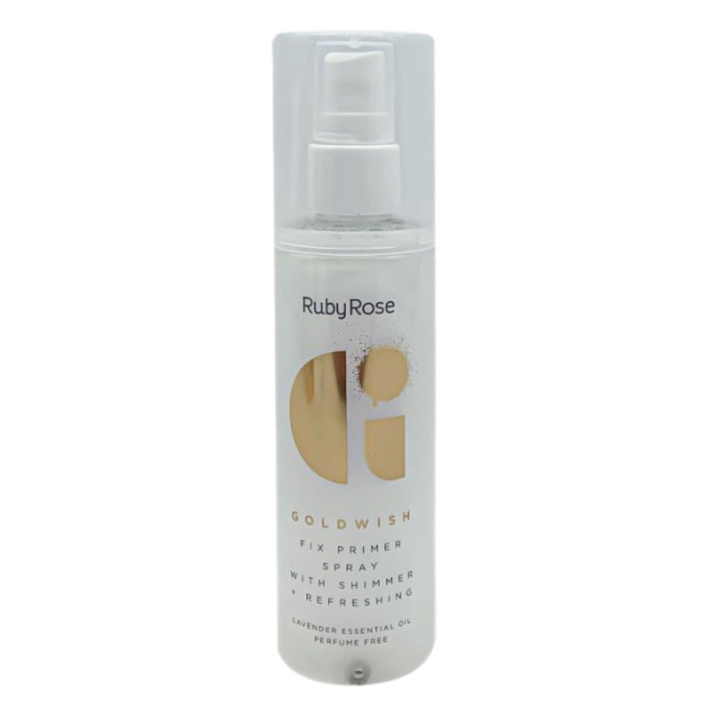 Ruby Rose Fix Primer Spray + Refreshing - Gold wish