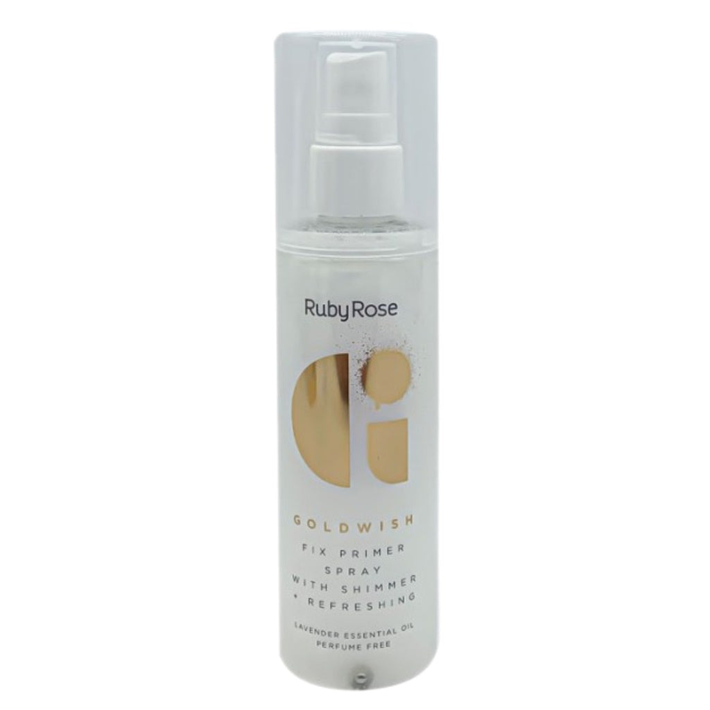 Ruby Rose Fix Primer Spray + Refreshing - Gold wish