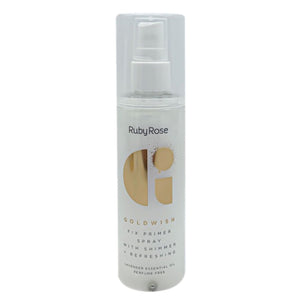 Ruby Rose Fix Primer Spray + Refreshing - Gold wish