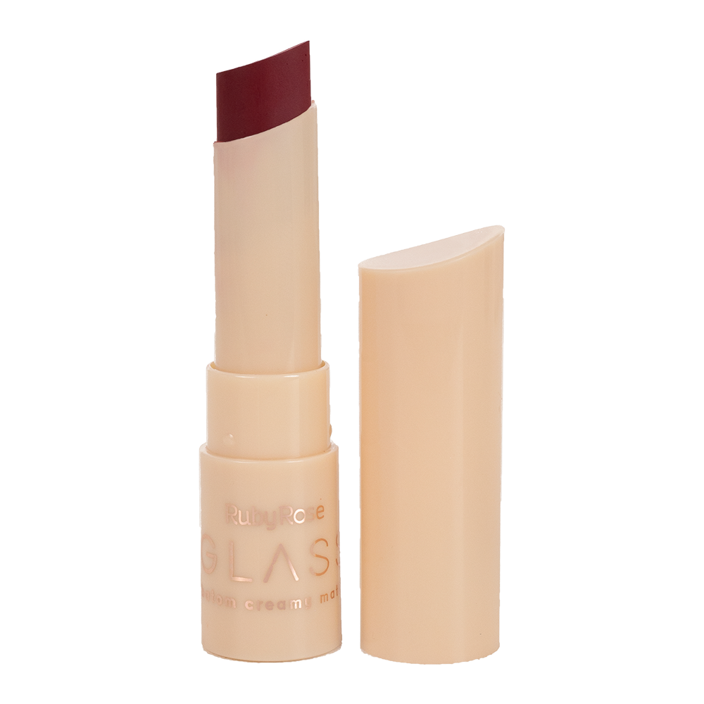Ruby Rose Glass Creamy Matte Lipstick - GL08