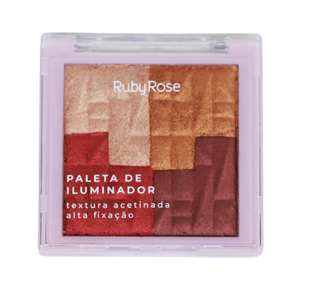Ruby Rose Highlighter Palette - C1