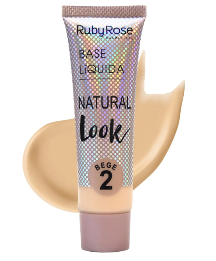 Ruby Rose Natural Look Liquid Foundation - Bege 2