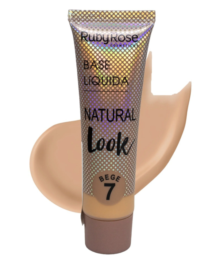 Ruby Rose Natural Look Liquid Foundation - Bege 7