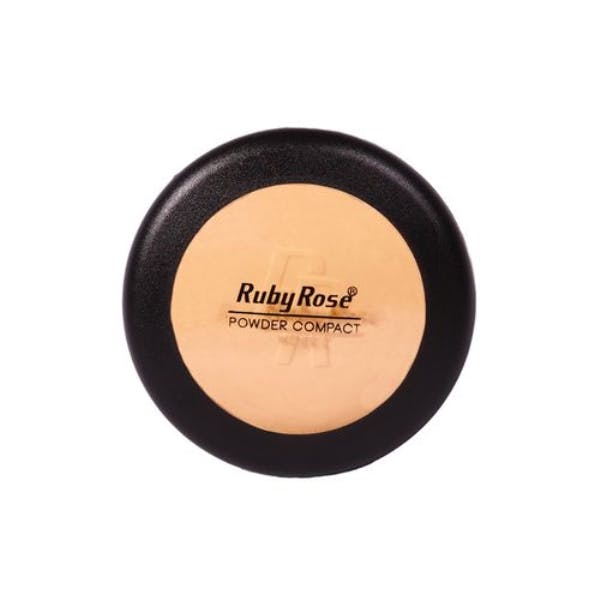 Ruby Rose Compact Powder With Sponge - 01