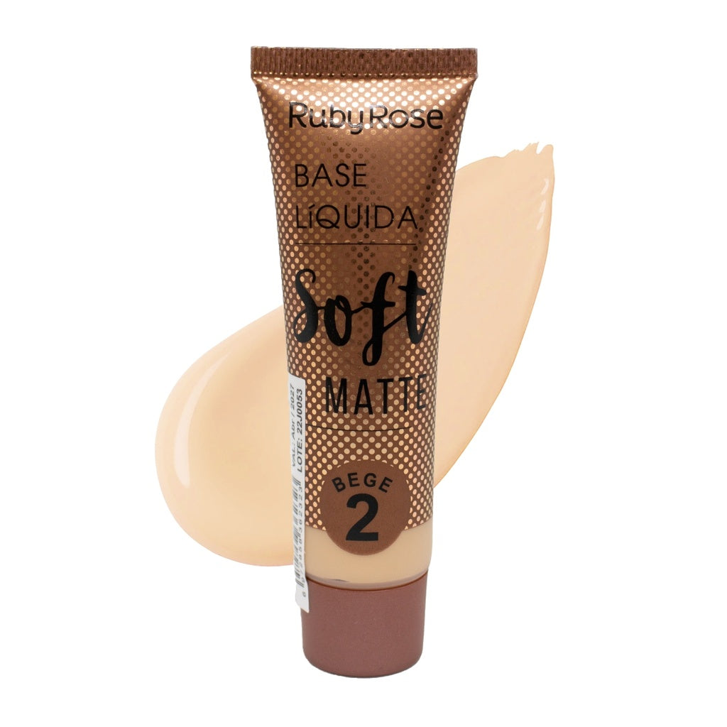 Ruby Rose Soft Matte Foundation - Bege 2