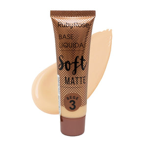 Ruby Rose Soft Matte Foundation - Bege 3