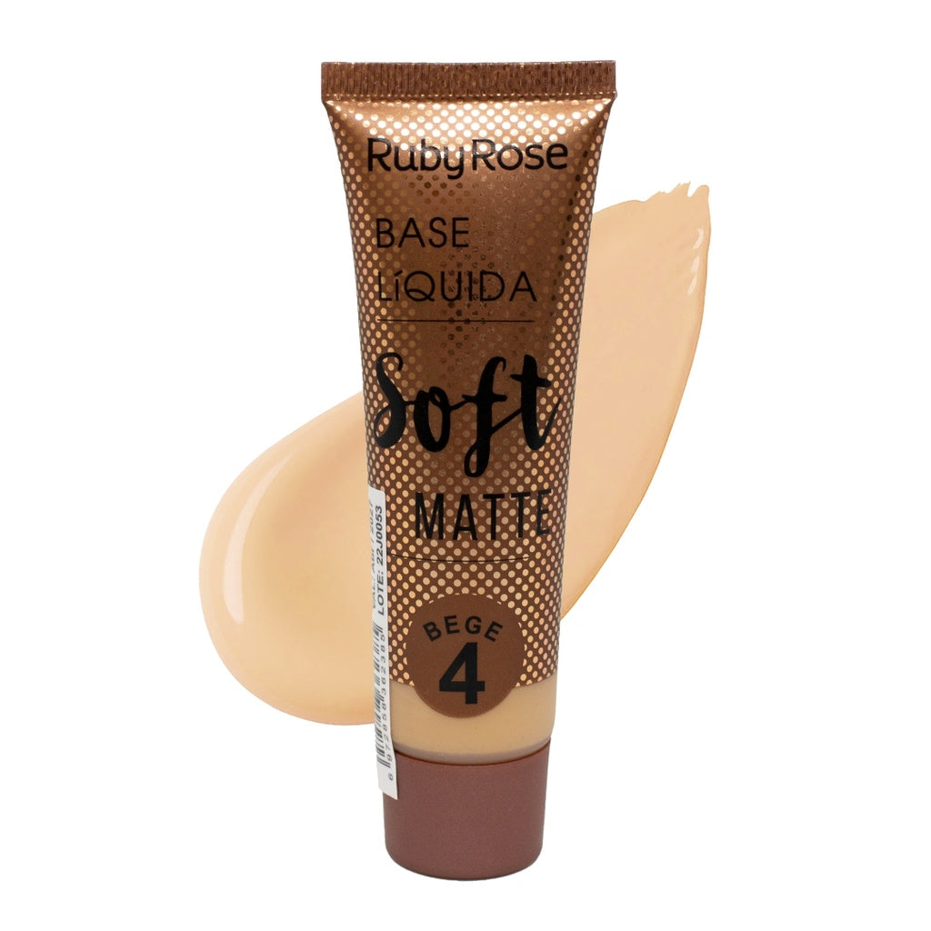 Ruby Rose Soft Matte Foundation - Bege 4