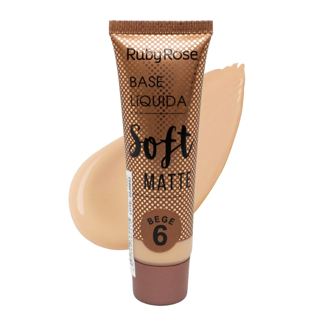 Ruby Rose Soft Matte Foundation - Bege 6