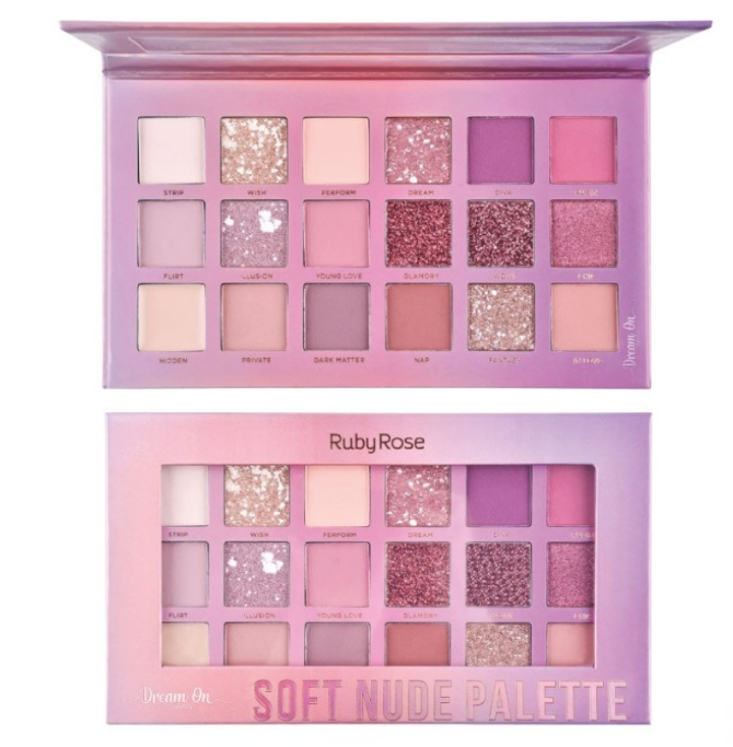 Ruby Rose Soft Nude Eyeshadow Palette
