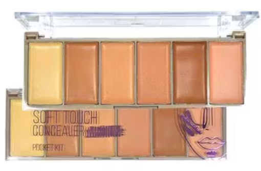 Ruby Rose Soft Touch Concealer Palette - Medium