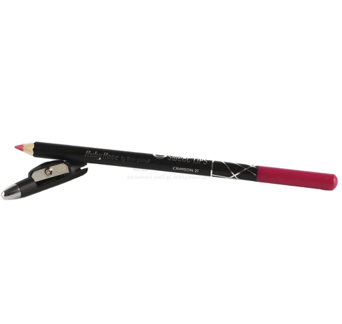 Ruby Rose Sweet Lips Lip Liner - Crimson 21