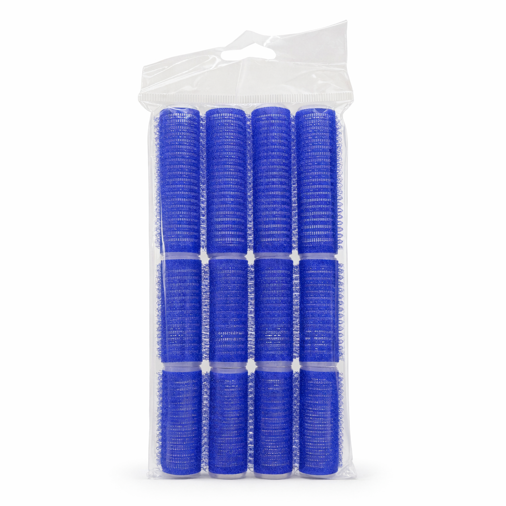Self-Grip Hair Rollers Set - Small Blue