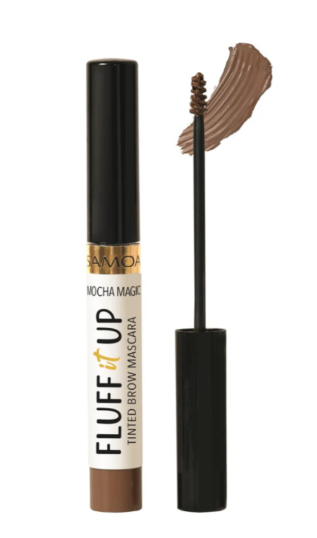 Samoa Fluff It Up Brow Mascara - Mocha Magic