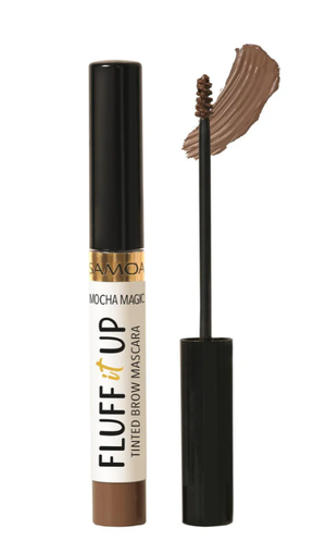 Samoa Fluff It Up Brow Mascara - Mocha Magic