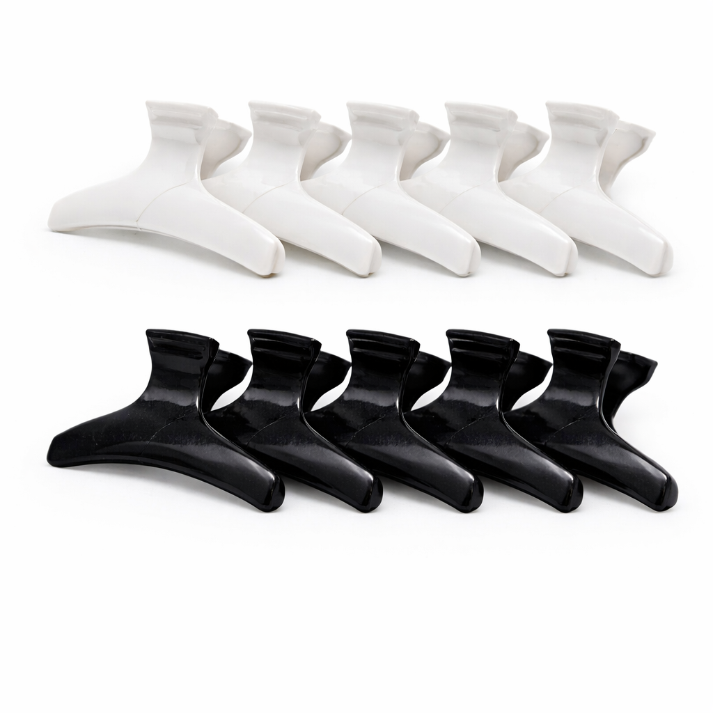 Hair Sectioning Clips – Set of 10