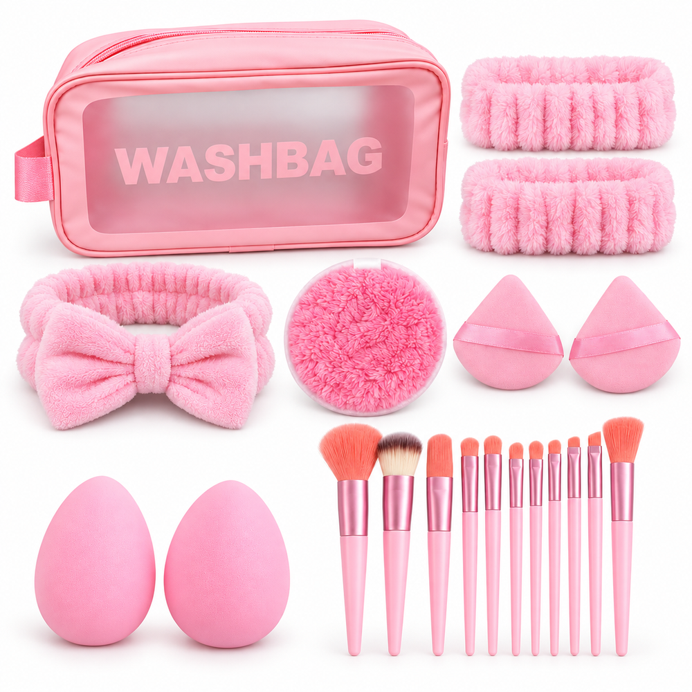 Pink Makeup & Beauty Set