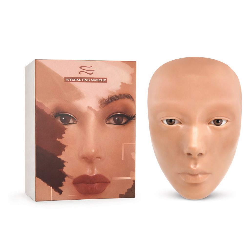 Silicone Makeup Practice Face