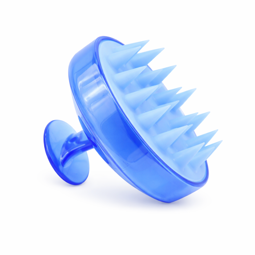 Silicone Scalp Massager - Blue