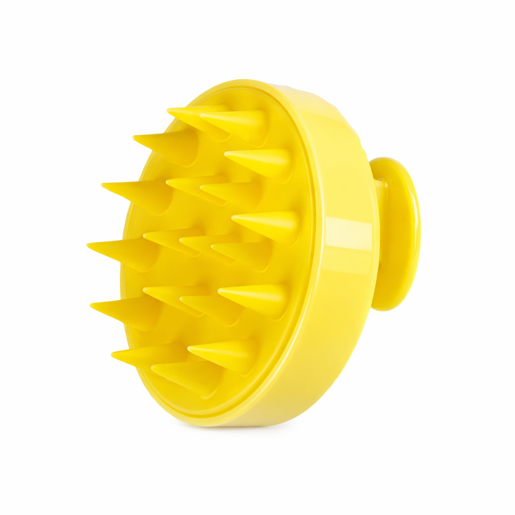 Silicone Scalp Massager - Yellow