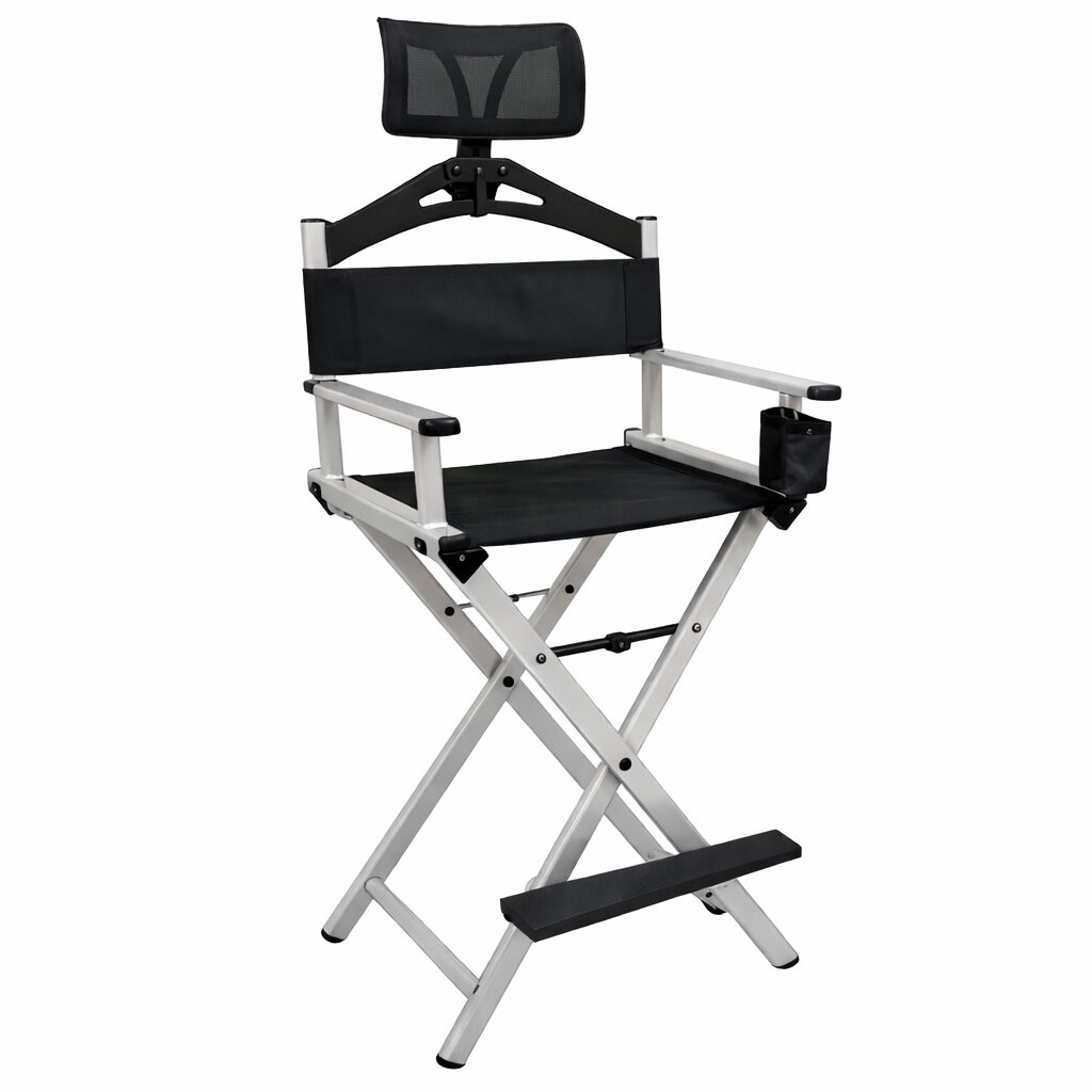 Makeup Chair - Silver