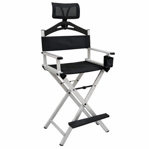 Makeup Chair - Silver