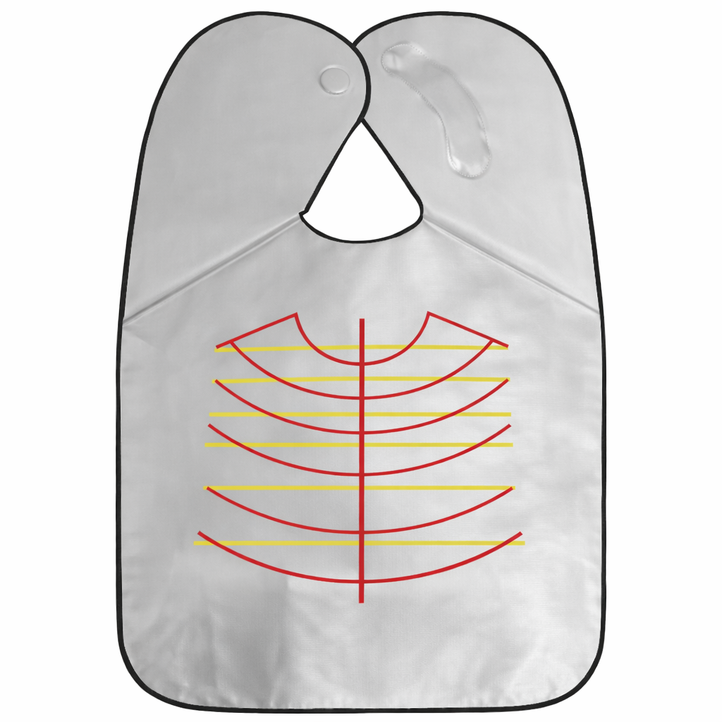 Hair Cutting Guide Cape - Silver