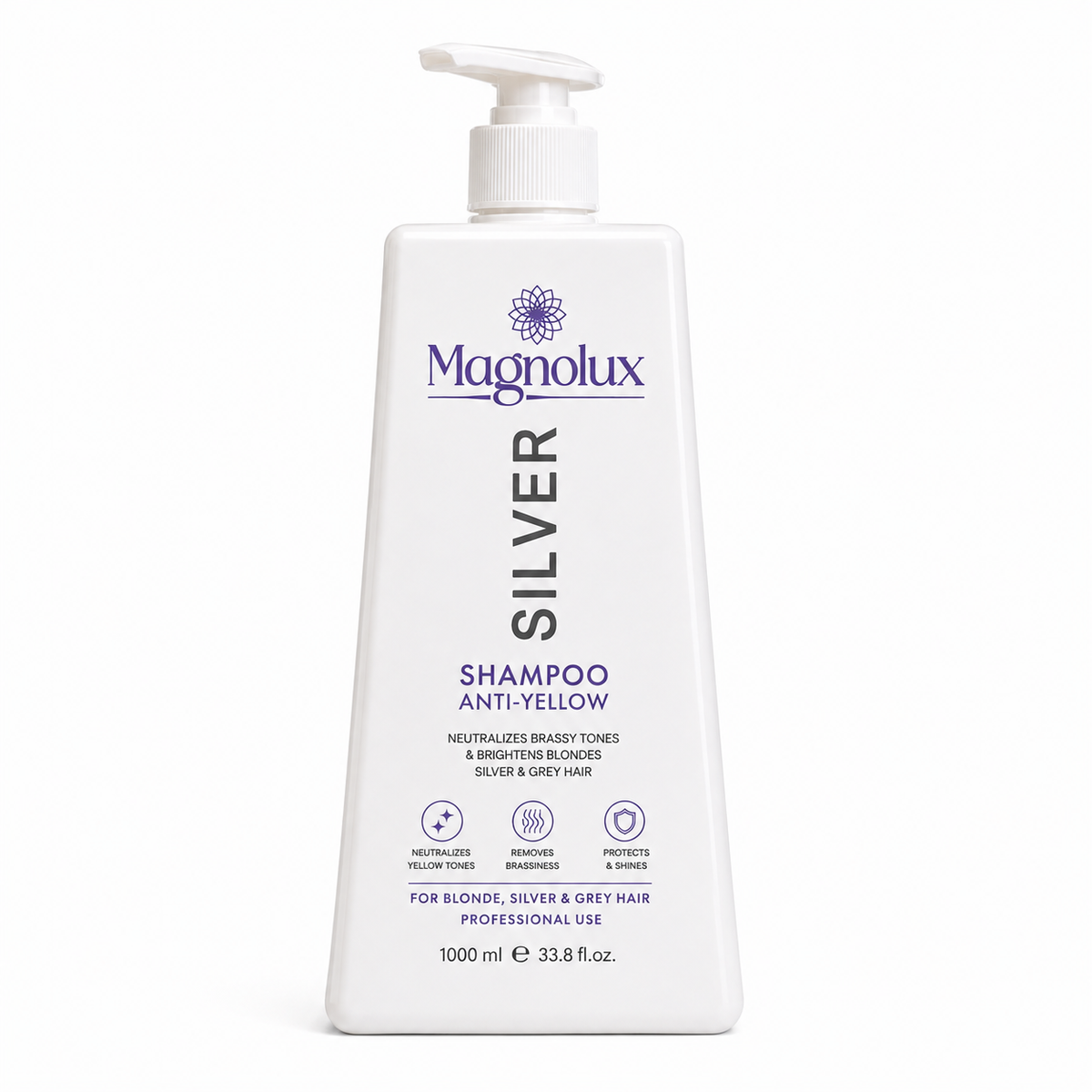 Magnolux Silver Anti-Yellow Shampoo – 1000ml