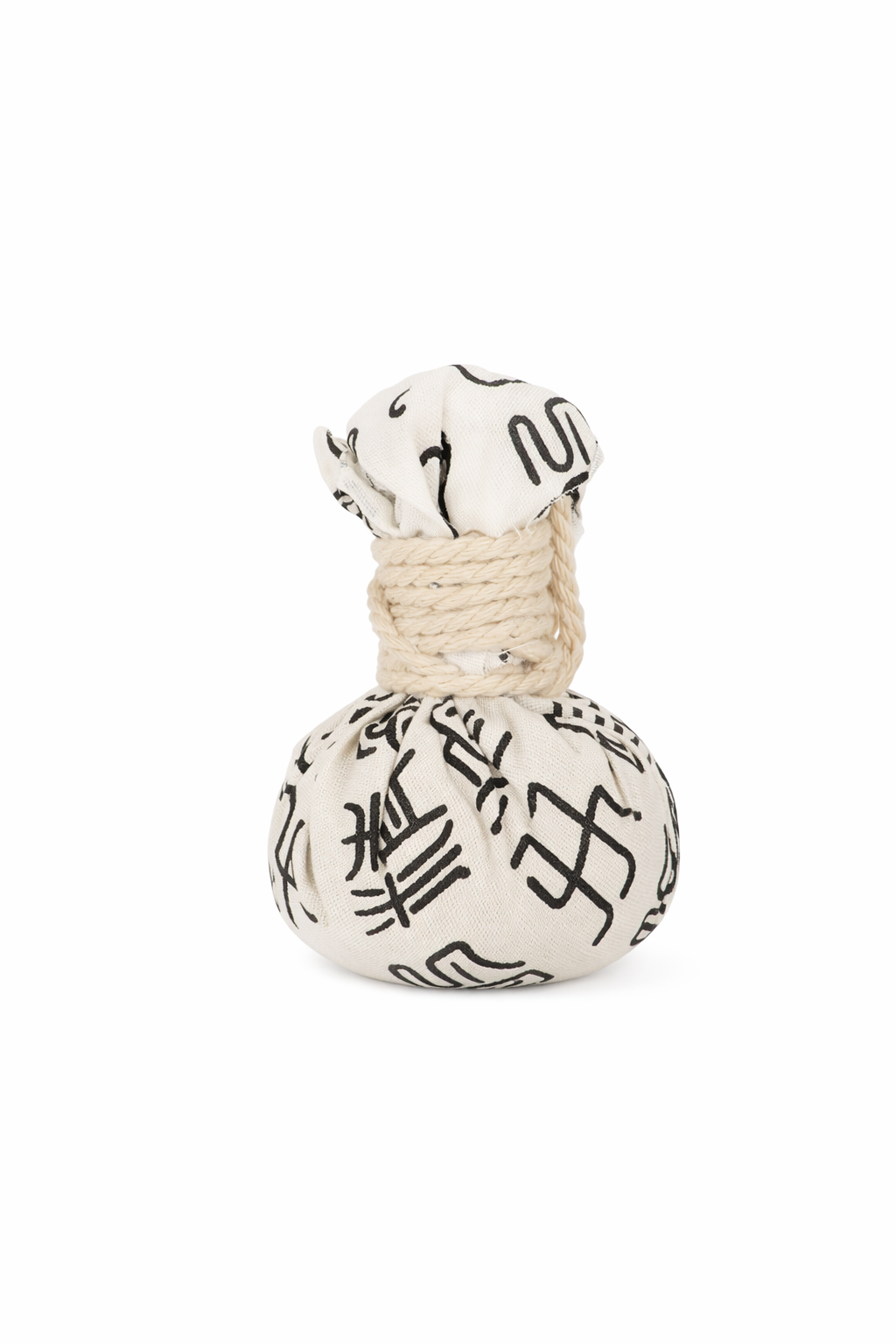 Small Herbal Massage Compress Ball - White
