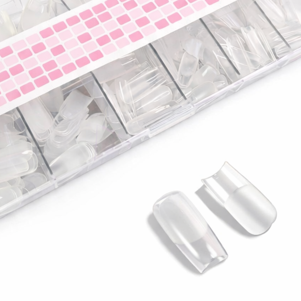 Magnolux Half Matte Nail Tips Box - Square