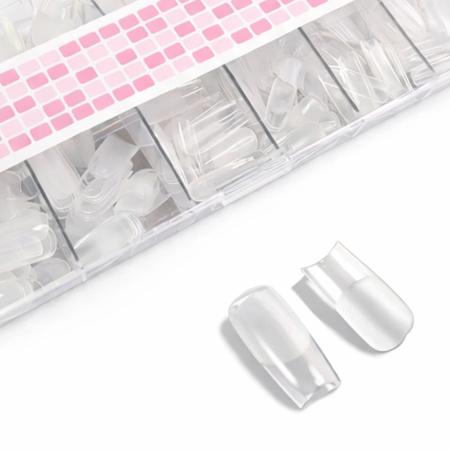 Magnolux Half Matte Nail Tips Box - Square