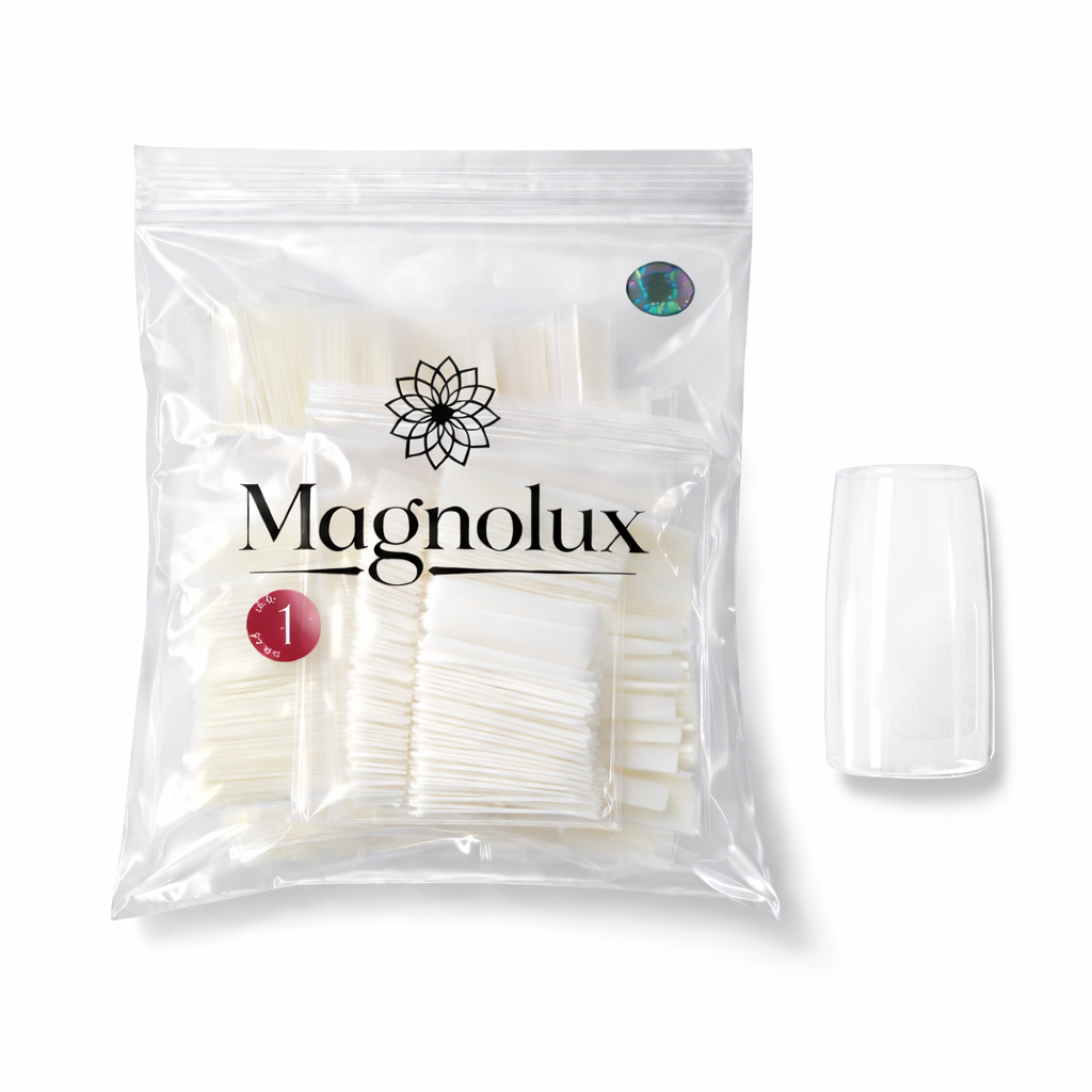 Magnolux Nail Tips Bag - Transparent Square