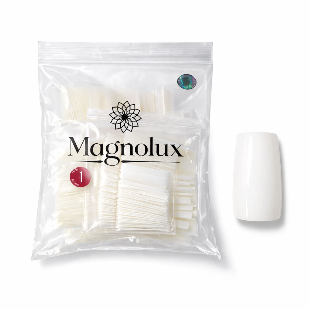 Magnolux Nail Tips Bag - White Square