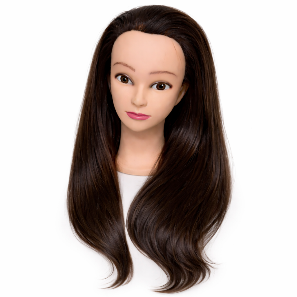 Synthetic Hair Training Head