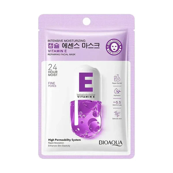 Vitamin Facial Sheet Mask - Vitamin E