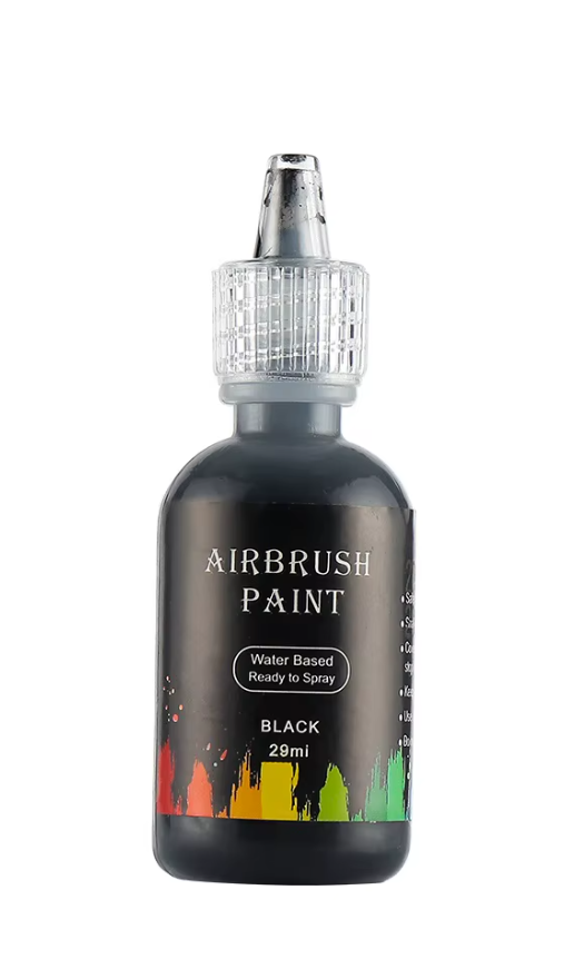 Water-Based Airbrush Paint - Black