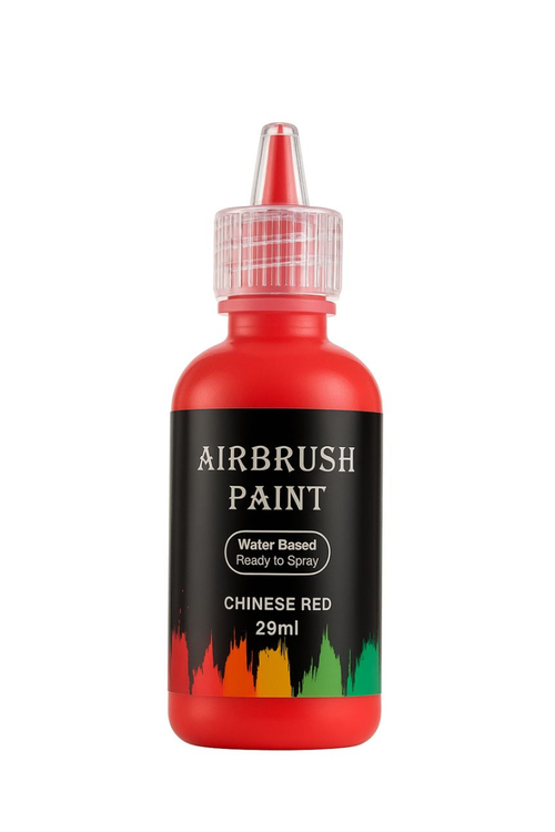 Water-Based Airbrush Paint - Red