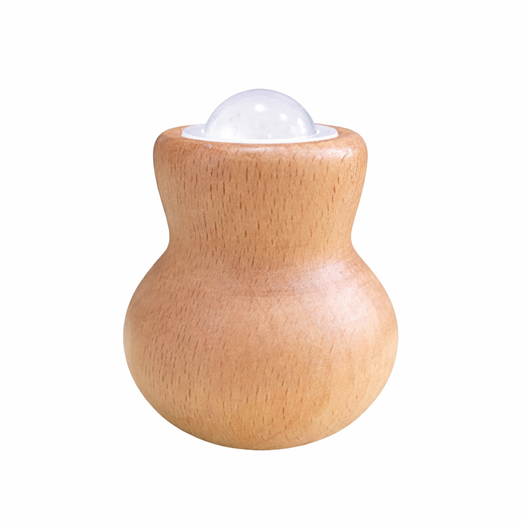 Wooden Facial Massage Roller
