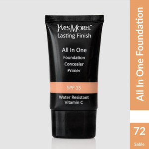 Yves Morel All-in-One Foundation - 72 – Sable