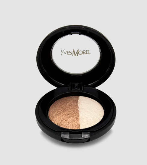 Yves Morel Baked Eye Shadow Duo - 54 – Old Gold