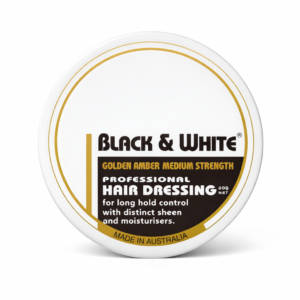 Black & White Golden Amber Hair Pomade