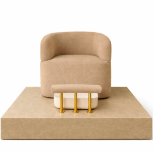 Luxury Pedicure Chair with Footrest