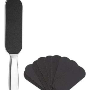 Stainless Steel Foot File With Replaceable Grits