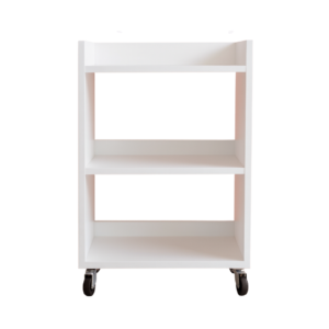 Wooden Trolley with 3 Shelves