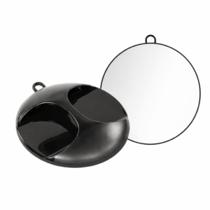 Round Handheld Salon Mirror